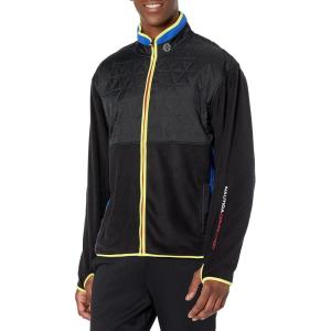 imageNautica Mens Competition Sustainably Crafted FullZip MockNeck JacketTrue Black