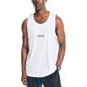 imageNautica Mens Competition Sustainably Crafted TankBright White