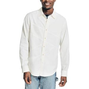 imageNautica Mens Corduroy ShirtSail White