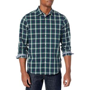 imageNautica Mens Navtech Plaid ShirtMaritime Navy