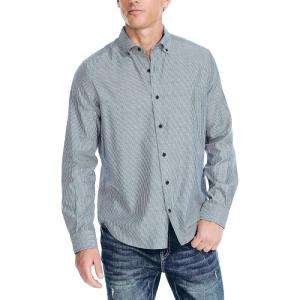 imageNautica Mens Striped ShirtMaritme Navy