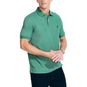 imageNautica Mens Sustainably Crafted Classic Fit Deck PoloCoastal Pine
