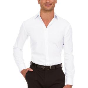 imageNautica Regular Fit Long Sleeve Button Down Dress Shirts for Men  Wrinkle Free Long Sleeve Shirt Mens Formal 4Way StretchWhite
