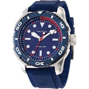 imageNautica Tarpoon Dive Blue Silicone Strap Model NAPTDAS31