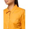 imageNautica Womens Button Front Long Sleeve Roll Tab ShirtSunflower