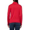 imageNautica Womens Long Sleeve Solid Turtleneck ShirtSamba