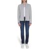 imageNautica Womens Mockneck Zip Up Fleece JacketStorm Heather Grey
