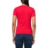 imageNautica Womens Solid Short Sleeve Crew Neckline TShirtRegatta Red