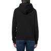 imageNautica Womens Solid Zipper Long Sleeve Hoodie SweatshirtBlack