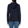 imageNautica Womens Solid Zipper Long Sleeve Hoodie SweatshirtNight Sky