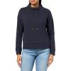 imageNautica Womens Long Sleeve Mock Neck Pullover SweatshirtNight Sky