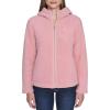 imageNautica Womens Solid Sherpa Zipup Hoodie JacketBridal Rose
