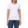 imageNautica Womens Solid Short Sleeve Crew Neckline TShirtBright White