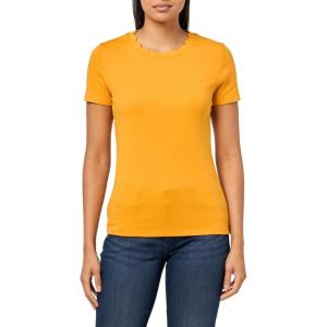 imageNautica Womens Solid Short Sleeve Crew Neckline TShirtSunflower