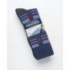 imageNautica Mens Dress Socks  5 Pack Breathable Comfort Stretch CrewLength Work Socks for Men for Business Formal Wear 6125Blue Multi Print