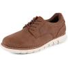 imageNautica Mens Knit Dress Oxford Dress Sneakers Breathable Stylish Lightweight ampamp Comfortable  Ideal for Business or WalkingBrowneliam