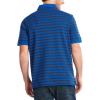 imageNautica Mens Classic Fit 100 Cotton Soft Short Sleeve Stripe Polo ShirtBright Cobalt 2