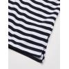 imageNautica Mens Classic Fit 100 Cotton Soft Short Sleeve Stripe Polo ShirtBright White