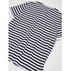 imageNautica Mens Classic Fit 100 Cotton Soft Short Sleeve Stripe Polo ShirtBright White