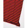 imageNautica Mens Classic Fit 100 Cotton Soft Short Sleeve Stripe Polo ShirtOrange Poppy