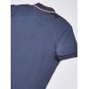 imageNautica Mens Classic Fit Short Sleeve Dual Tipped Collar Polo ShirtNavy