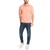 imageNautica Mens Classic Fit Short Sleeve Dual Tipped Collar Polo ShirtPale Coral