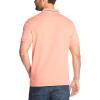 imageNautica Mens Classic Fit Short Sleeve Dual Tipped Collar Polo ShirtPale Coral