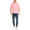 imageNautica Mens Classic Fit Short Sleeve Dual Tipped Collar Polo ShirtPink