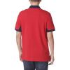 imageNautica Mens Classic Fit Short Sleeve Performance Pique Polo ShirtNautica Red