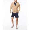imageNautica Mens Navtech Knit CardiganCoastal Camel Heather