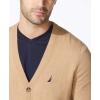 imageNautica Mens Navtech Knit CardiganCoastal Camel Heather