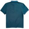 imageNautica Mens Navtech Stripe Collar PoloBlue Coral