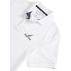 imageNautica Mens Navtech Stripe Collar PoloBright White