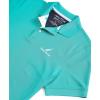 imageNautica Mens Navtech Stripe Collar PoloSpectra Green