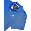 imageNautica Mens Navtech Stripe Collar PoloSpinner Blue