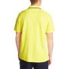 imageNautica Mens Short Sleeve 100 Cotton Pique Color Block Polo ShirtBlazing Yellow