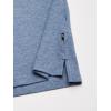 imageNautica Mens Short Sleeve Classic Fit Pique PoloDeep Anchor Heather