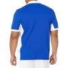imageNautica Mens Short Sleeve Color Block Performance Pique Polo ShirtBright Cobalt