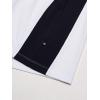 imageNautica Mens Short Sleeve Color Block Performance Pique Polo ShirtBright White
