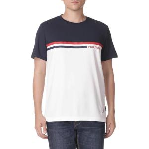 imageNautica Mens Navtech Colorblock TeeNavy