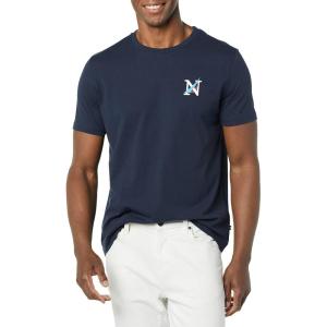 imageNautica Mens Sustainably Crafted Graphic TShirtNavy