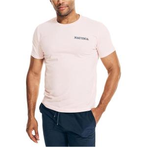 imageNautica Mens Sustainably Crafted Graphic TShirtOasis Pink