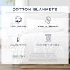 imageNautica  Twin Blanket Diamond Weave Cotton Bedding MediumWeight for All Seasons Ideal Dorm Essentials OekoTex Certified Baird WhiteBaird White