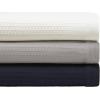 imageNautica  Twin Blanket Diamond Weave Cotton Bedding MediumWeight for All Seasons Ideal Dorm Essentials OekoTex Certified Baird WhiteBaird White