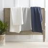 imageNautica  Twin Blanket Diamond Weave Cotton Bedding MediumWeight for All Seasons Ideal Dorm Essentials OekoTex Certified Baird WhiteBaird White