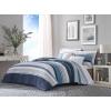 imageNautica  Twin Blanket Ring Spun Cotton Bedding MediumWeight for All Seasons Dorm Room Essentials OekoTex Certified Chevron NavyNavy