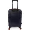 imageNautica Birch 21quot Carry On Hardside Spinner LuggageNavyOrange