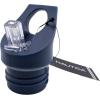 imageNautica Insulated 21oz Sleek Stainless Steel Water Bottle with Flip Lid Straw Leakproof BPAFree Wide Mouth Keeps Drinks Hot or Cold Sports Bottle Ideal for Gym Hiking and Travel NAVYNavy