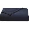 imageNautica  Twin Blanket Diamond Weave Cotton Bedding MediumWeight for All Seasons Ideal Dorm Essentials OekoTex Certified Baird WhiteBaird Navy