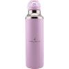 imageNautica Insulated 21oz Sleek Stainless Steel Water Bottle with Flip Lid Straw Leakproof BPAFree Wide Mouth Keeps Drinks Hot or Cold Sports Bottle Ideal for Gym Hiking and Travel NAVYPASTEL PINK